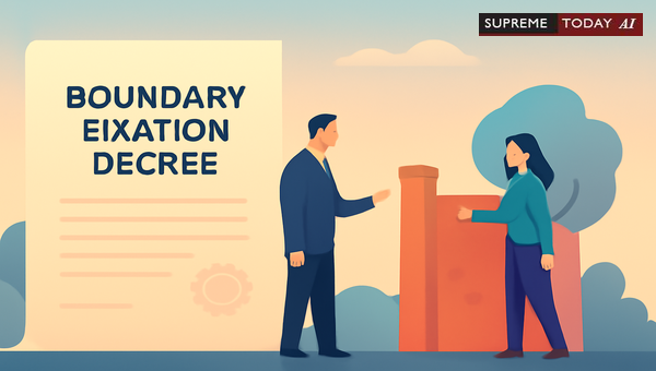 When Courts Grant Boundary Fixation Decrees: Legal Requirements and Practical Enforcement
