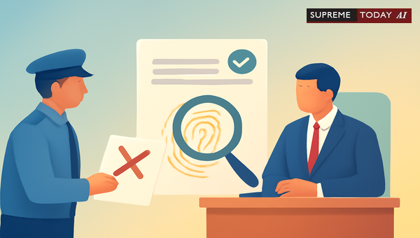 When Courts Can Discard Forensic Evidence Over Negative Police Reports in Murder Trials