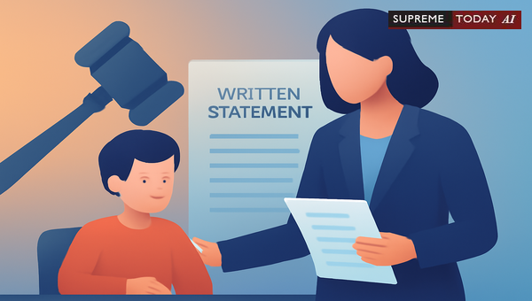 Judicial Oversight and Guardian Obligations when Filing Written Statements for Minors