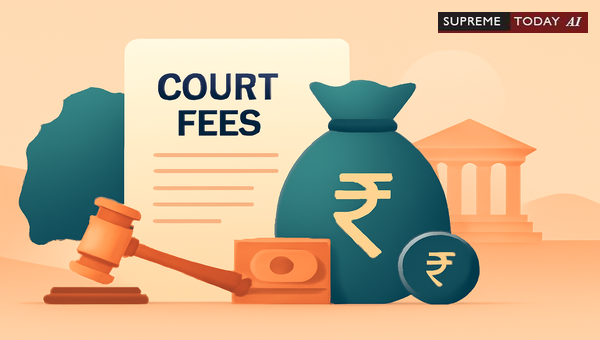 Calculating Ad Valorem Court Fees for Rs 5 Crore Damage Suit in Manipur High Court