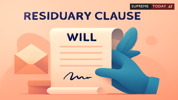 Can Courts Infer a Residuary Clause When Will Language Lacks Explicit Wording?
