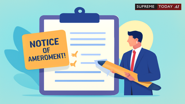 Courts' Inherent Jurisdiction to Allow Amendments to Notice of Application Prayers