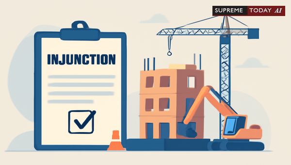 Requirements for Securing Judicial Injunctions Against Unlawful Construction Activities