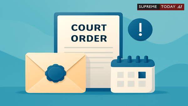Court Order Effectiveness: The Critical Distinction Between Pronouncement and Sealing