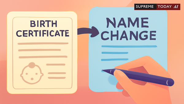 Legally Modifying Names on Birth Certificates through Court Orders in India