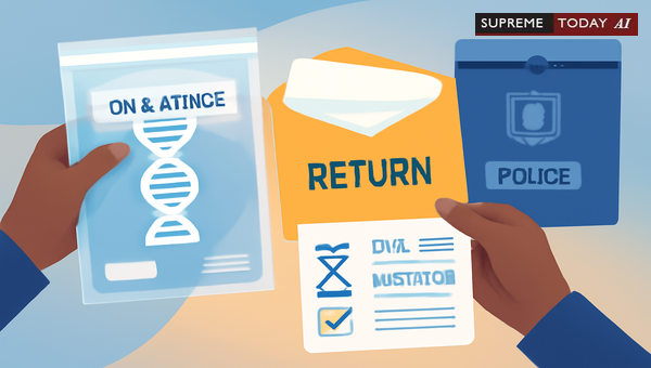 Judicial Authority Over Returning DNA Samples to Police After Mismatch or Inconclusive Results