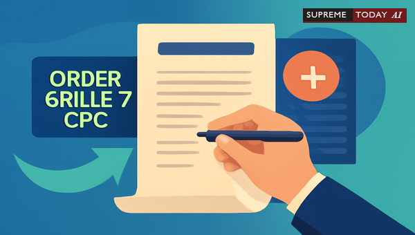When Courts Grant Leave to Amend Plaint Under Order 6 Rule 17 of Civil Procedure Code