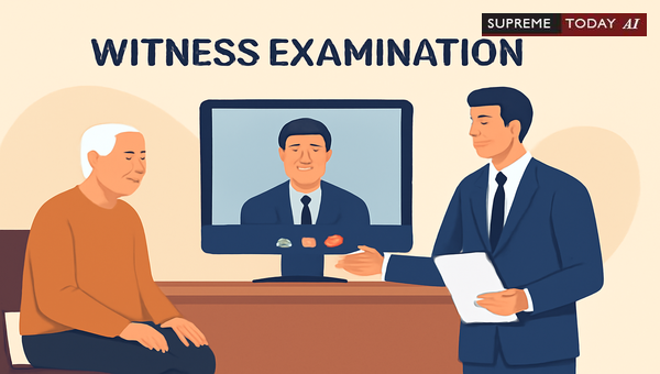 Judicial Discretion for Out-of-Turn Witness Examination Based on Health or Age Under CPC