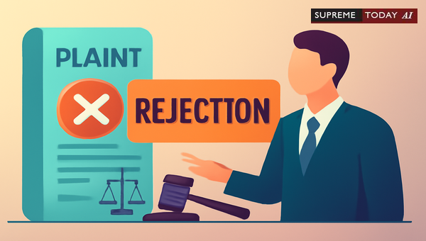 Suo Moto Rejection of Plaint Under Order VII Rule 11 CPC: Legal Thresholds and Limits