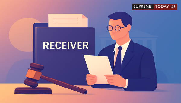 Court Receiver Suit Filing Authority and Interest Fixation Rules under CPC