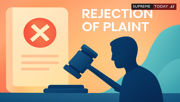 When Courts Can Reject a Plaint on Limitation Grounds Under Order VII Rule 11 CPC