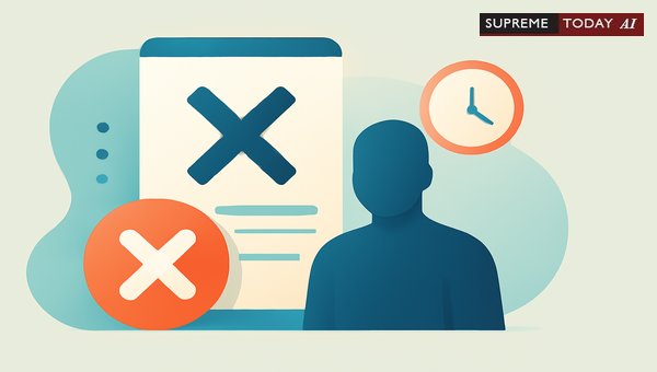 Does Court Silence on Limitation Constitute Plaint Acceptance or Delay Condonation?