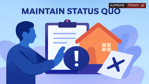 Securing Status Quo Orders to Block Unauthorized Property Sales During Litigation