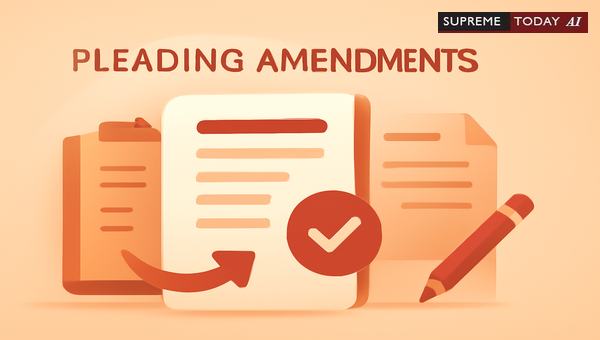 Limitations on Court Suo Motu Powers to Amend Plaints Under Order VI Rule 17 CPC