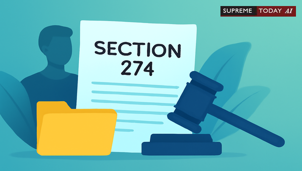 When Courts Entertain Petitions Under Section 274 BNSS: Judicial Standards and Precedents