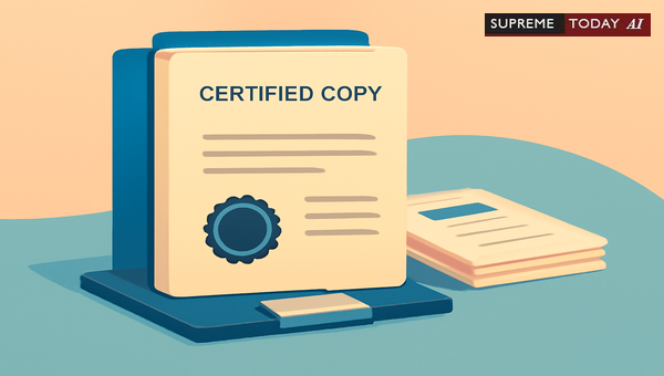 When Courts Reject Requests for Original Records Over Certified Copies