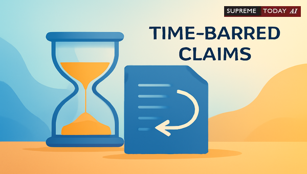 When Courts Reject Time-Barred Claims and Exceptions to Limitation Periods