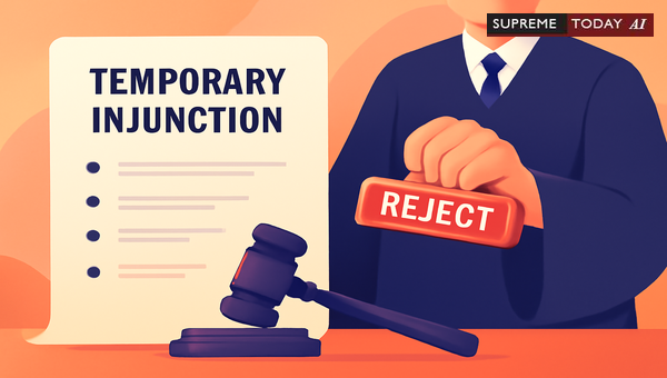 Legal Grounds for Rejecting Temporary Injunction Interlocutory Applications in Indian Courts
