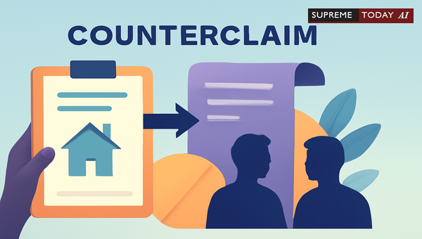 CPC Order VIII Rule 6A: Counterclaims Must Strictly Relate to Suit Property and Cause of Action