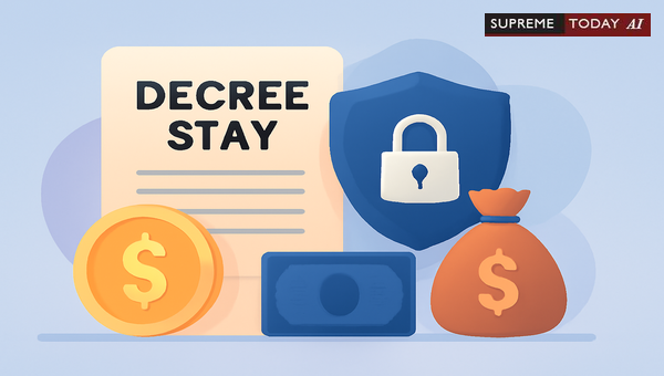 Can Courts Stay Execution of a Money Decree Without Requiring Security or Deposit Under Order XLI
