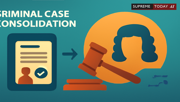 Legality of Consolidating Separate Criminal Cases After Charges are Framed