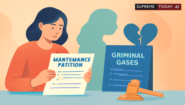 Concurrent Criminal Proceedings and Maintenance Claims: Understanding Legal Permissibility