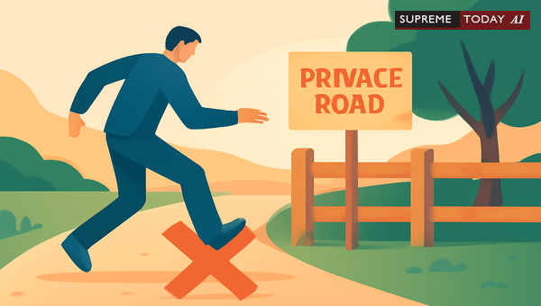 Criminal Liability for Trespass on Private Pathways and Roads Under Indian Law