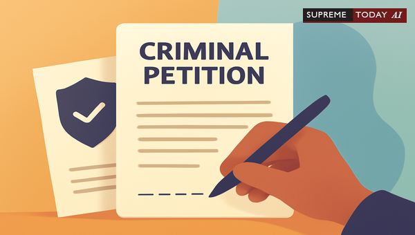 Section 482 CrPC Petitions for Fundamental Rights Infringements: Judicial Maintainability