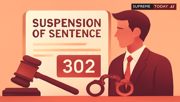 Criteria for Suspension of Sentence Under Section 302 IPC in Criminal Appeals
