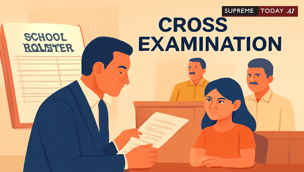Cross-Examining Headmasters on School Records: Challenging Age Proof in POCSO Prosecutions