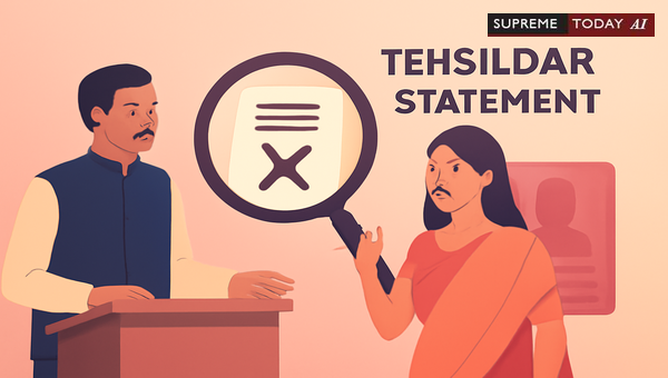 Cross-Examining Tehsildar Witness Statements: Strategy for Contradictions and Omissions