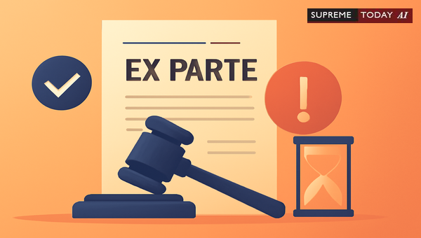 Filing Section 126(2) CrPC Applications to Set Aside Ex Parte Orders for Sufficient Cause