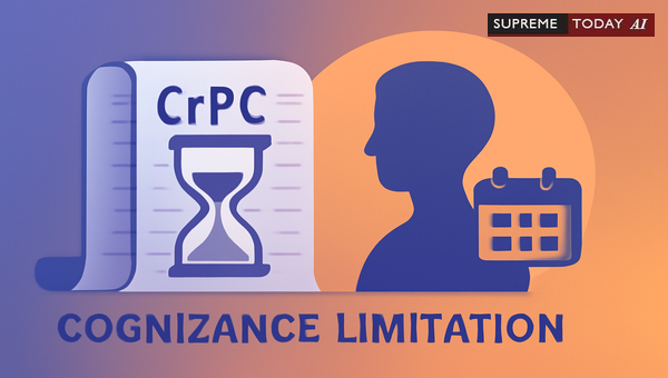 Limitation for Cognizance under CrPC: Filing Date vs Court Cognizance Rules
