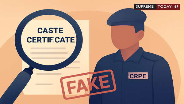 CRPF Disciplinary Proceedings: Judicial Standards for Caste Certificate Verification and Punishment