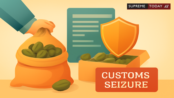 Legal Standards for Custody of Seized Areca Nuts: Challenging Customs and Police Detention