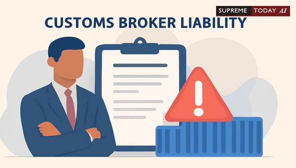 Customs Broker Liability for Importer False Declarations: Judicial Trends and Legal Safeguards