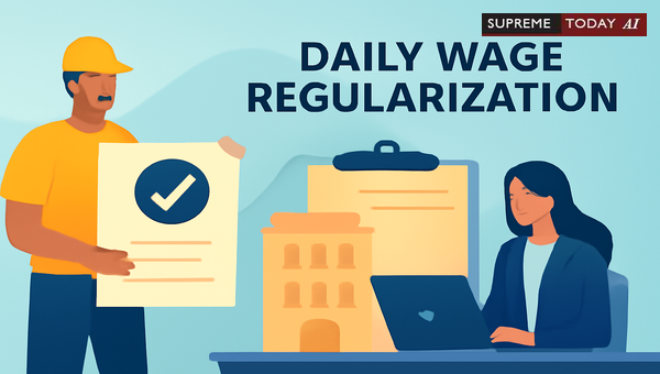 Daily Wage Worker Regularization: Why Long Service Alone Does Not Confer Permanent Status