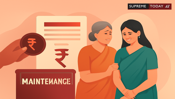 Maintenance Liability: Can a Daughter-in-Law Claim Legal Support from Her Mother-in-Law?