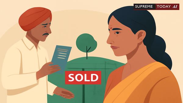 Can Daughters Legally Challenge A Father's Sale Of Property Executed Without Their Consent?