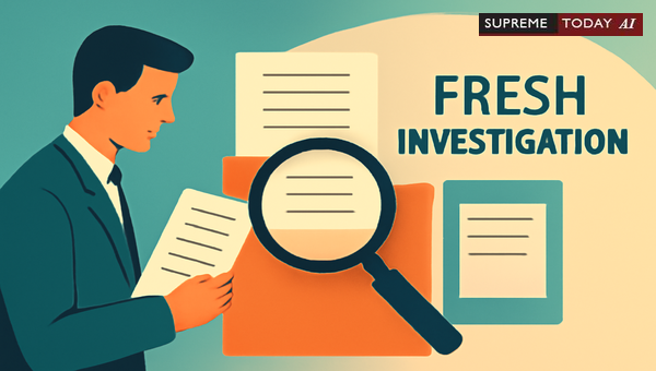 De Novo Investigation under CrPC: Judicial Powers, Scope, and Distinctions from Further Probes