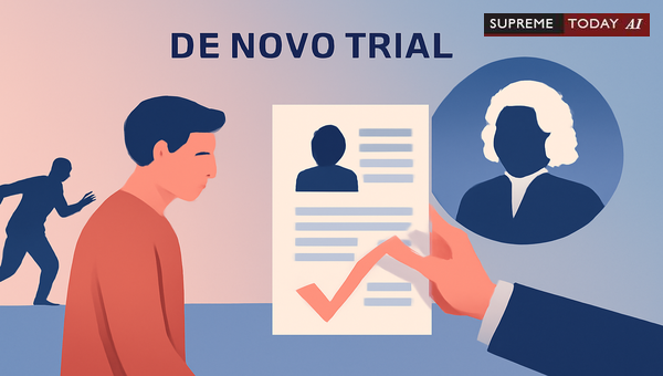 Is De Novo Trial Mandatory for Accused Absconding During Section 313 CrPC Proceedings?