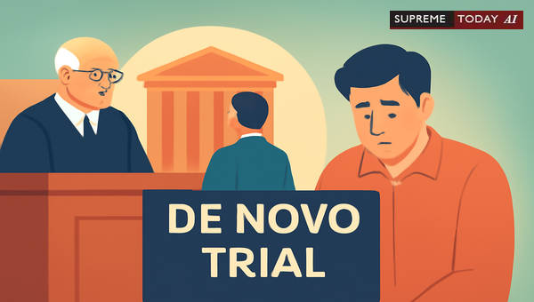 De Novo Trial Process in Indian Courts Explained