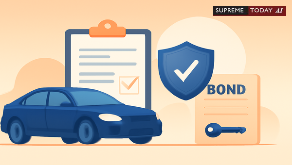 Dealer Security Requirements for Lost Vehicle Forms and Seized Assets in India