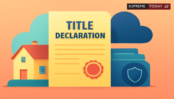 When Declaration of Title is Mandatory in Indian Property Disputes Involving Registered Documents