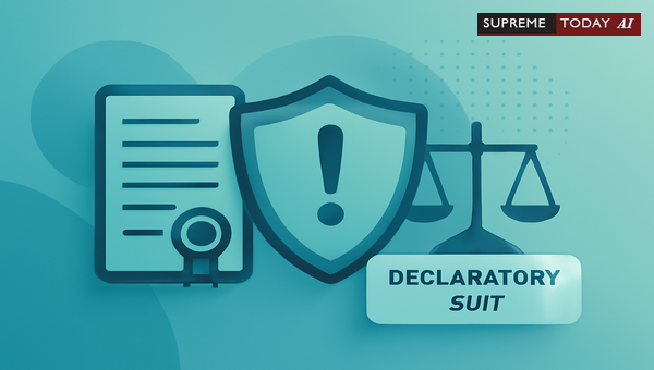 Claiming Relief in Declaratory Suits Under India's Specific Relief Act: Legal Principles