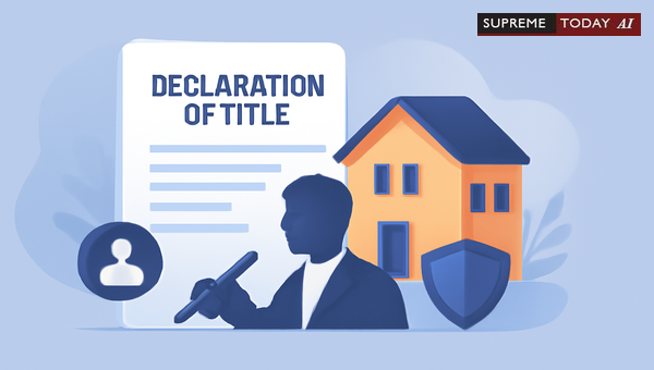 Declaring Third-Party Title Under Section 34 of the Specific Relief Act 1963: Court Standards