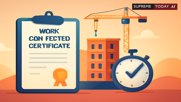 Does Defect Liability Period Override the Issuance of a Work Completion Certificate?