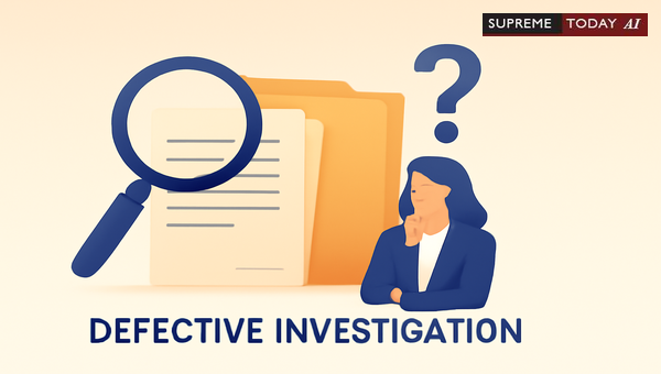 Does a Defective Investigation Vitiate Trial and Mandate Acquittal in Criminal Proceedings?