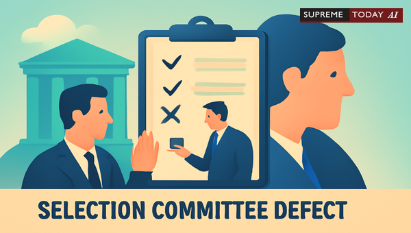 Does a Defect in Selection Committee Constitution Vitiate Employment Selection Processes?