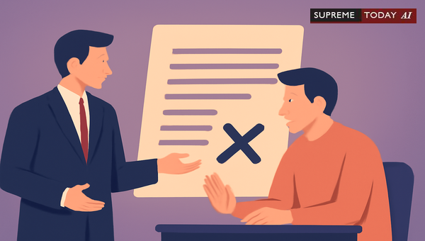 Consequences of Defendant Deposition Contradicting Prior Written Statements Under Evidence Act